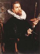 Joachim Wtewael Self-Portrait oil painting reproduction